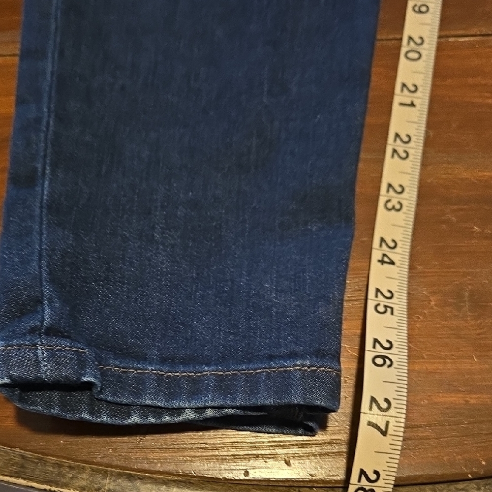 Joe's Jeans Dark Blue Straight Leg Denim - Picture 9 of 10